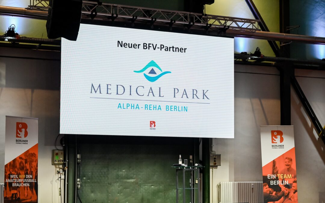 Berlin: BFV und Alpha-Reha Berlin starten Premium-Partnerschaft