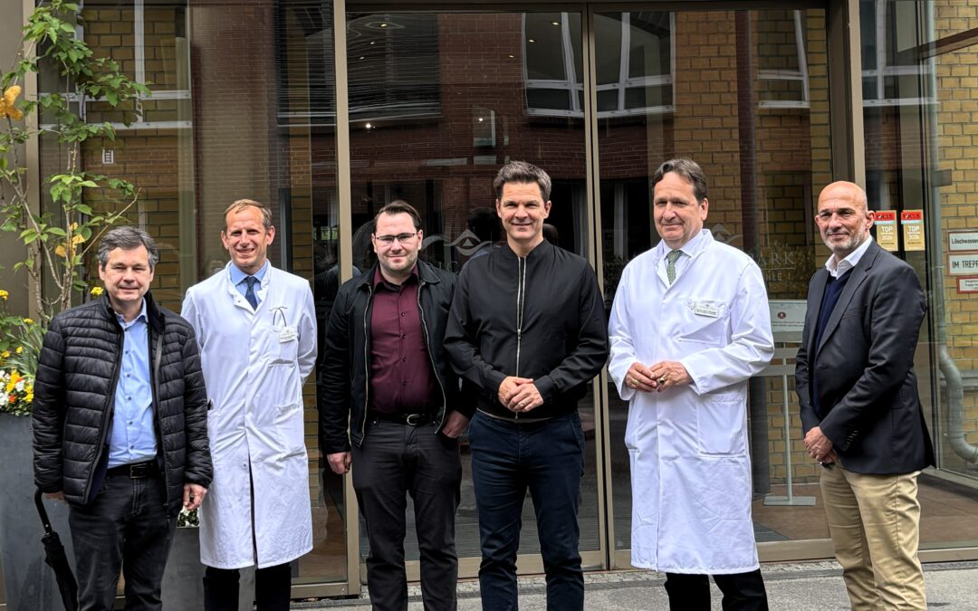 Austausch über Pflege, Fachkräfte und Gesundheitsversorgung: SPD-Politiker besuchen den Medical Park Berlin Humboldtmühle