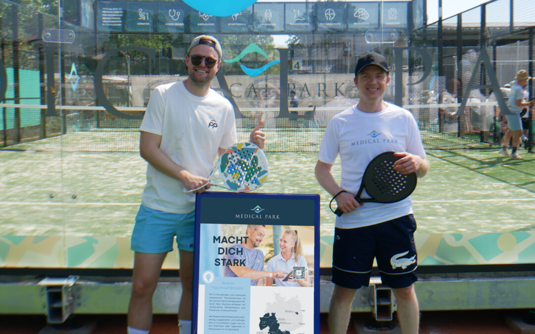 Innovativer Rückenwind für Medical Park durch die sportliche Kooperation mit Panorama Padel